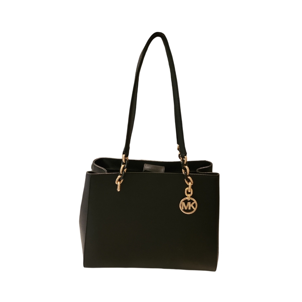 MICHAEL KORS Sophia Black Tote Bag